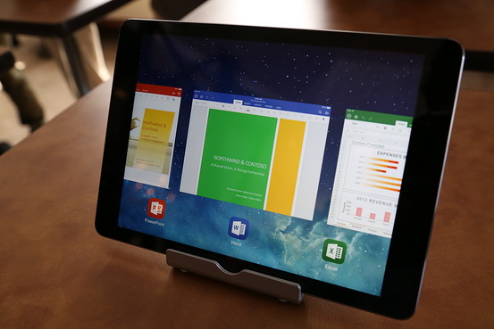 iPadにもMSオフィス ウィンドウズ優先を転換