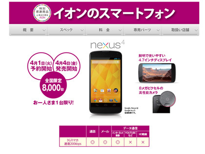UPDATE 2-イオン 、格安スマホを発売 携帯電話の料金下げ圧力に