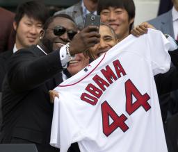 「リーグ史に残る活躍」米大統領が上原を称賛