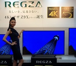 東芝、4Kテレビに国内最小の40型投入