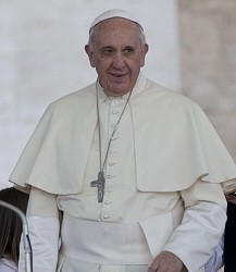 ローマ法王:「中東に平和を」…ヨルダン国王と会見