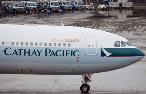 キャセイ航空など爆弾女搭乗の可能性=中国発香港便