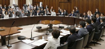教育委見直す改正案 参院委員会で可決