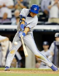 川崎は４打数無安打 イチロー代打で押し出し四球