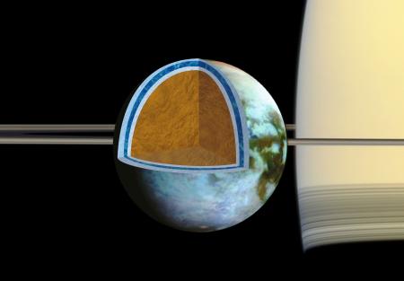 タイタンの海は塩辛い? 土星の衛星でNASA