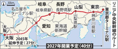 リニア中央新幹線:国交相、建設を容認 環境対策、配慮求め