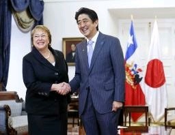 9月にEPA見直し協議=鉱業分野で協力促進-日チリ首脳