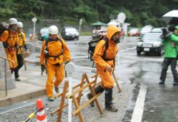 北ア不明の2人か、下流で発見 山岳遭難、救助断念