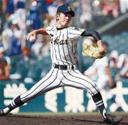 東海大四の西嶋、不運に泣く＝高校野球