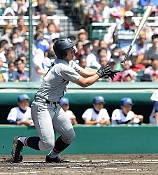聖光学院の右腕船迫、２失点完投 高校野球第９日
