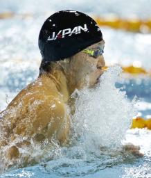 400メドレー萩野Ｖ、瀬戸は５位 パンパシ水泳