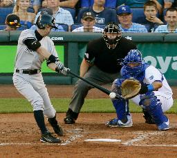 イチロー送球直撃にも涼しい顔