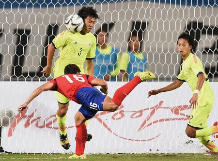 アジア大会:日本、準々決勝で敗退…サッカー男子