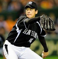 能見が粘投 ５回を９安打２失点