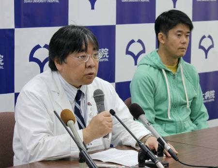 大阪大病院 人工弁を移植する国内初の手術成功
