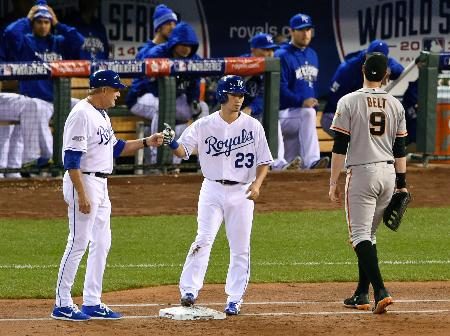 ジャイアンツ１点リード＝Ｗシリーズ最終第７戦－米大リーグ