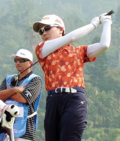 上原が８位浮上…米女子ゴルフ・台湾選手権