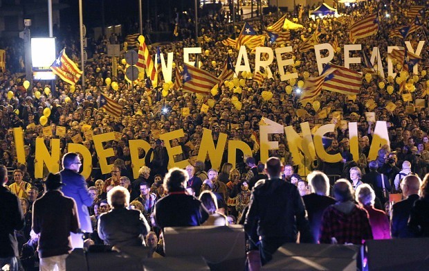 カタルーニャ:独立是非、9日投票…政府は実施黙認の公算