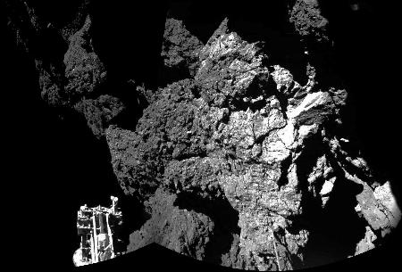 彗星の表面、2回跳ね上がり着陸か…欧州探査機 2014年11月13日 21時40分