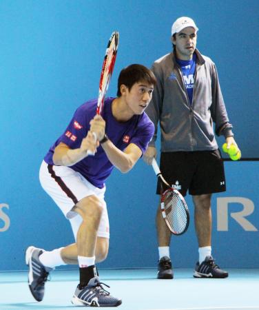 錦織ビッグ４ 今夜ジョコビッチと準決勝