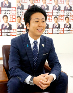 選挙:福岡市長選 高島さん「市民生活向上」 課題は自民市議との関係