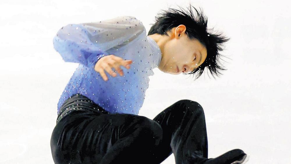 羽生、巻き返しへ！４回転成功など練習は上々／フィギュア
