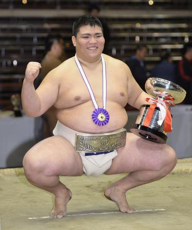 【相撲】東洋大4年・大道が初V、2冠達成 全日本選手権