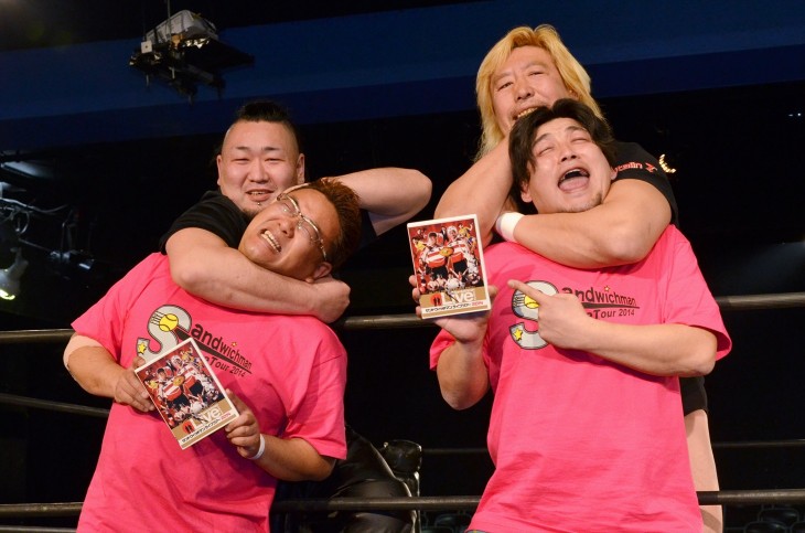 サンド DVD発売イベントで決死のプロレス挑戦も弱音