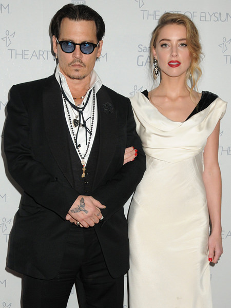 ジョニー・デップさん結婚 女優A・ハードさんと