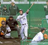 阪神D2・石崎、10万年の重み…“大蛇投法”を導入!
