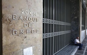 欧州株ほぼ横ばい、ギリシャ株が重し