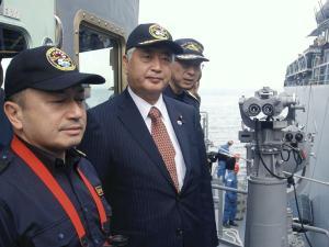 中東の機雷掃海に意欲＝中谷防衛相