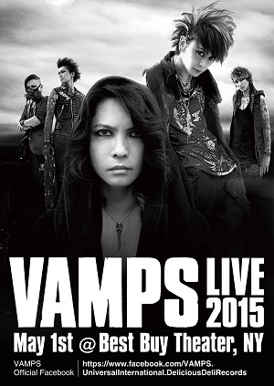 VAMPS、米フェス合間にニューヨーク再上陸