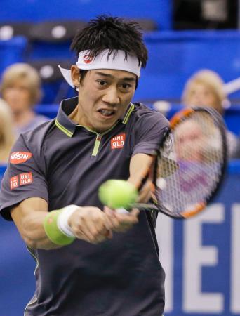 錦織 2戦連続逆転勝ちで4強 世界156位に苦戦も底力見せた