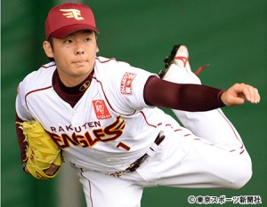 抑え候補の楽天・松井裕、2回3K発進…大谷との対戦は実現せず