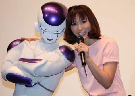 孫悟空ファンの吉木りさ、フリーザ叱る「よくもおめおめと復活したな！」