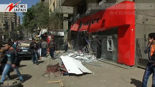 カイロ5カ所で爆発1人死亡 7人けが 過激派の犯行か