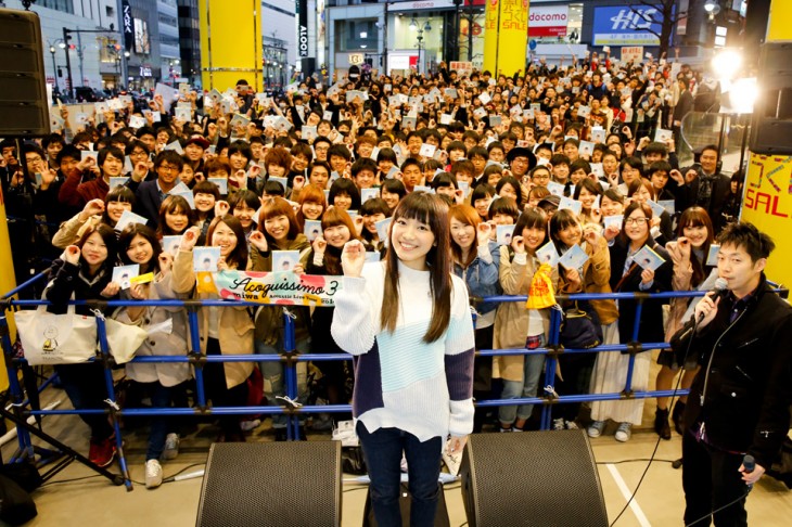 miwaが「渋谷で一番マルい場所」に出現！告知2時間後にサプライズライブ