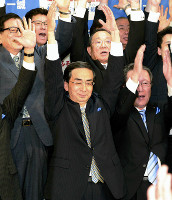 知事選 西川さん圧勝４選 2015年04月13日
