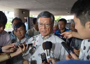 翁長知事、ハワイ選出議員らと会談 辺野古反対訴える