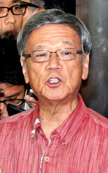 沖縄県知事訪米：米声明、異例の対応 国務省、警戒感あらわ