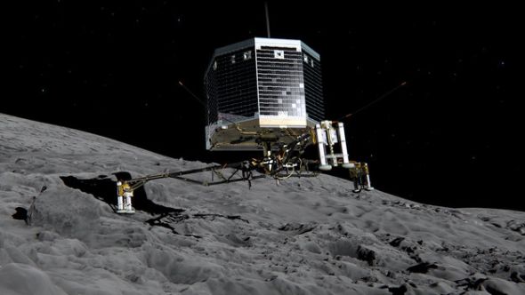世界初の彗星着陸も…休眠状態になっていた着陸機が約７カ月ぶりに復活