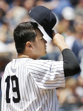 マー君、メジャー初の1試合3発被弾…5回10安打7失点で3敗目