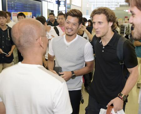 C大阪退団のフォルランが離日 「日本に来て良かった」