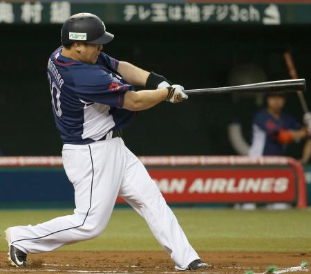 西武・中村 3戦連続弾!リーグ独走の25号ソロ!