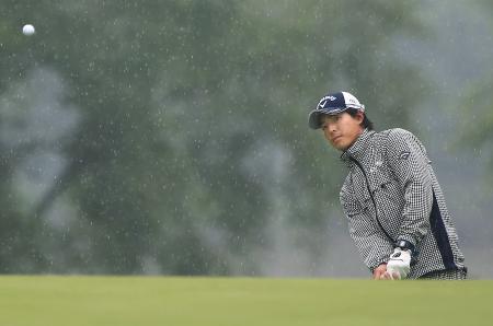 ゴルフ=米男子ツアーで石川は後退、スピースが首位浮上