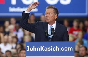 米オハイオ州知事、大統領選に出馬表明 共和党16人目