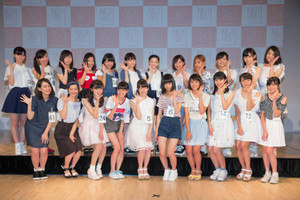 NGT48 1期生22人合格 5850人の中から選ばれた