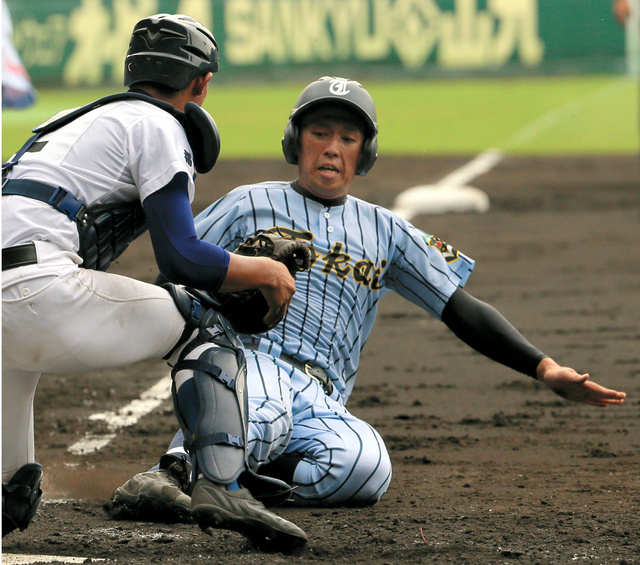 作新学院 10―6 上田西・高校野球