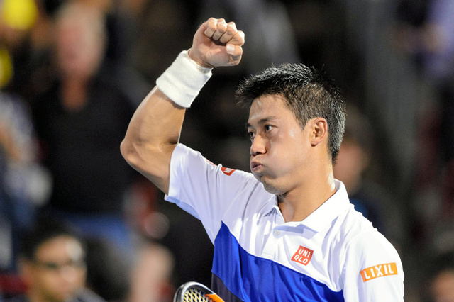 錦織圭 ナダルを圧倒初勝利「完全に支配できた」